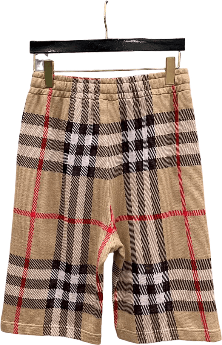 Short Burberry à Carreaux Nova Check