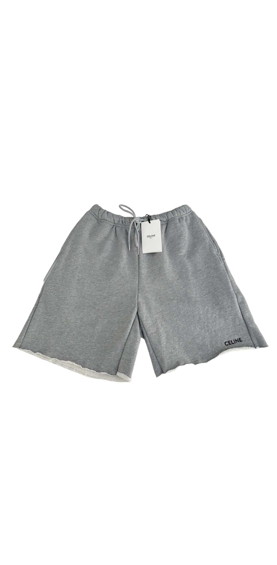 Short Céline en Jersey Gris