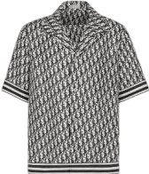 Dior Chemise à Manches Courtes Motif GG Monogram