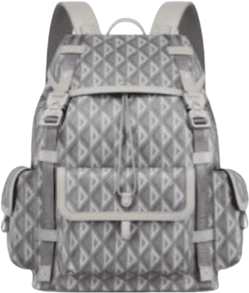 Sac à dos Dior GG Marmont Quilté Gris