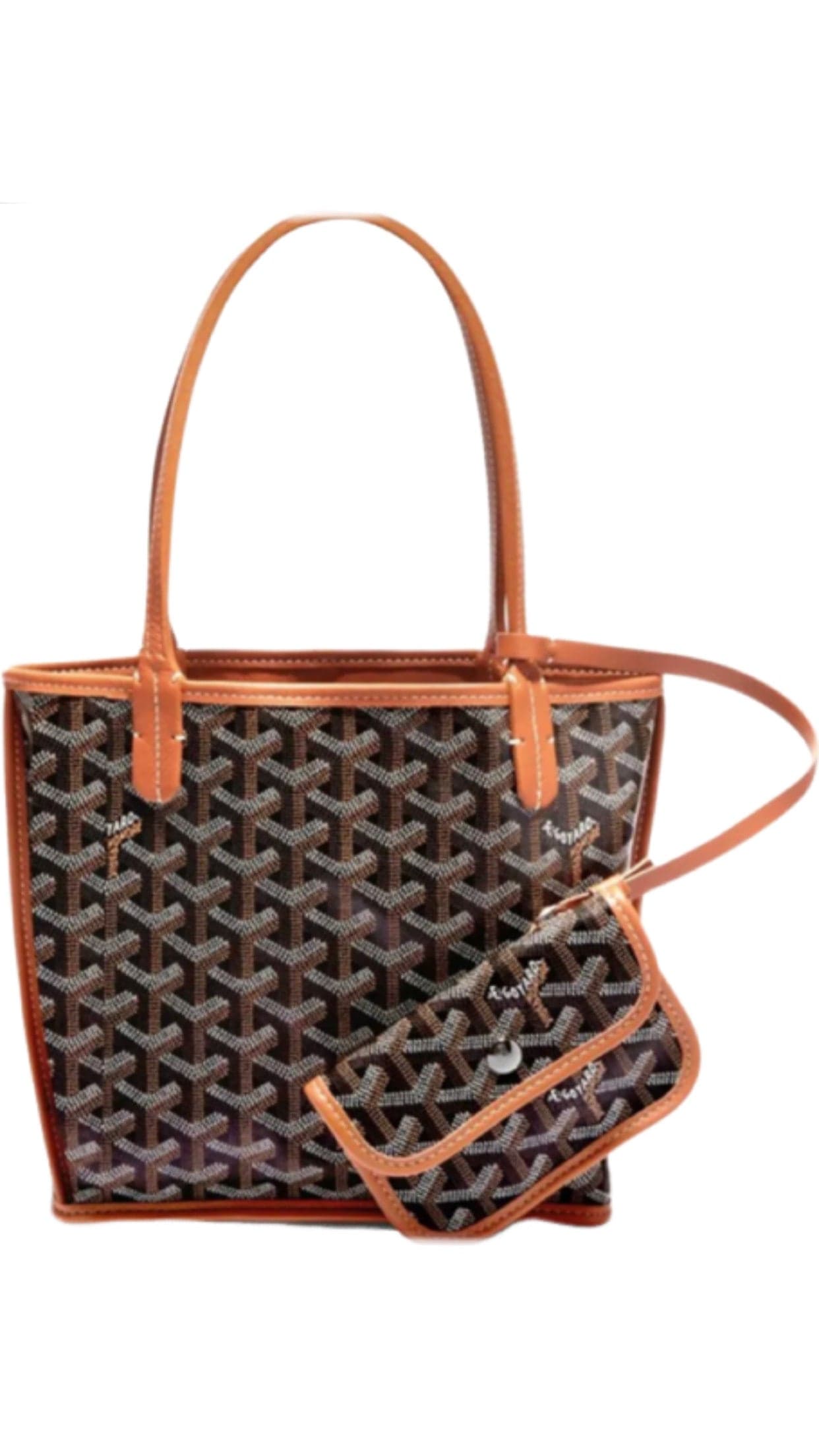 Sac Goyard St. Louis Tote PM Monogram Canvas avec Portefeuille