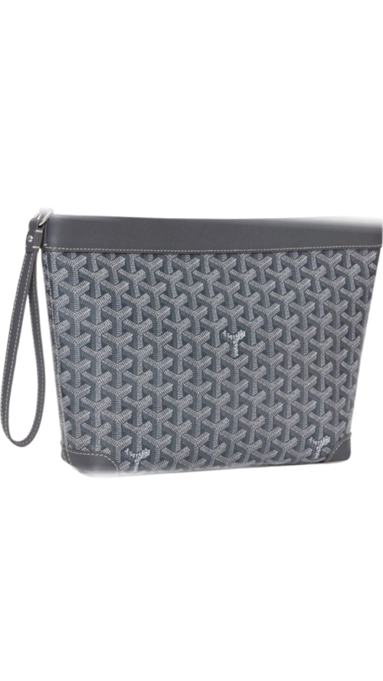 Goyard St. Louis Clutch Monogram Canvas Noir