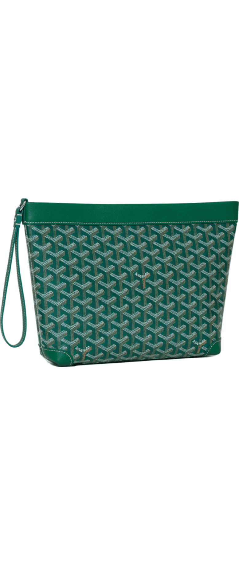 Pochette Goyard St. Louis Tote PM Motif Goyardine Vert Émeraude