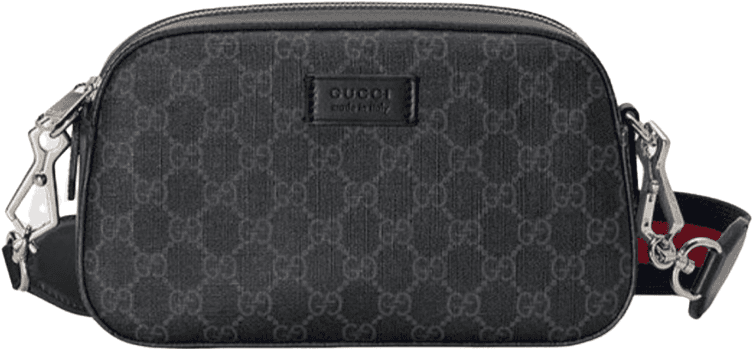 Sac Gucci GG Supreme Crossbody Noir