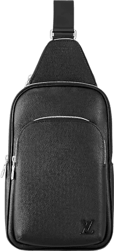 Sac à Dos Cuir Texturé Noir avec Bandoulière Simple