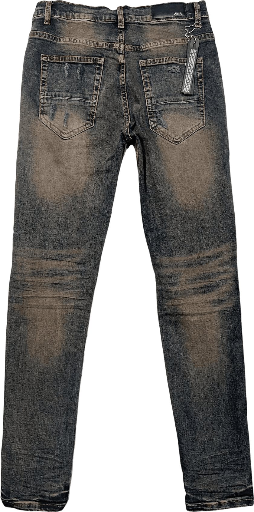 Amiri Jeans Distressed Vintage Wash Délavé