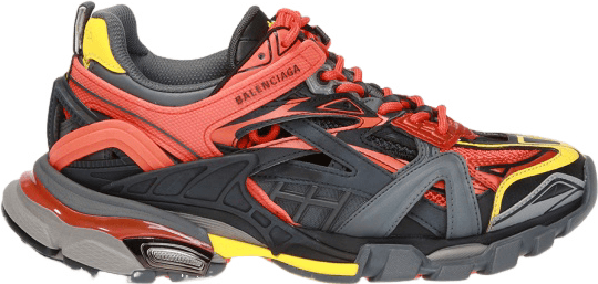 Balenciaga Track Sneaker Rouge Noir Jaune