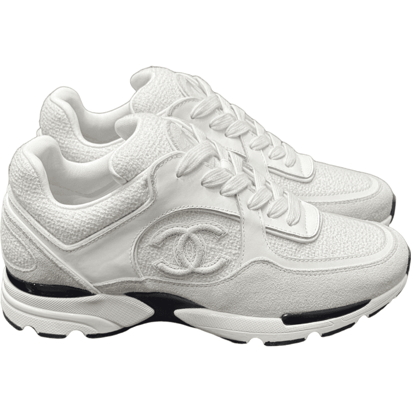 Balenciaga Sneaker Runner CC Blanc et Noir