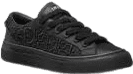 Sneaker Basse Noire Quilted