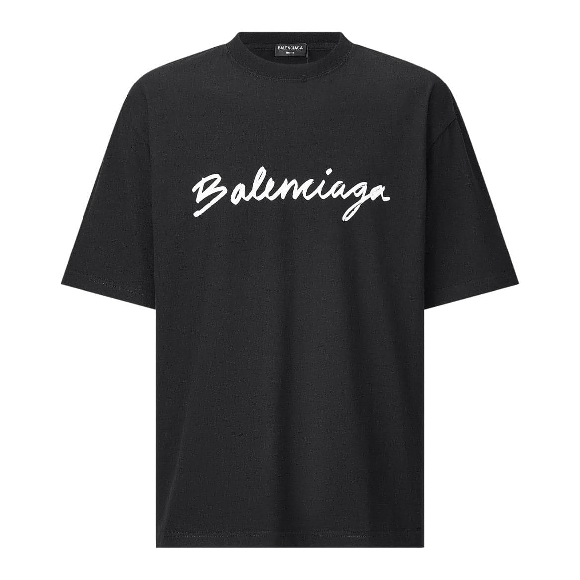 Balenciaga T-Shirt Logo Signature Noir