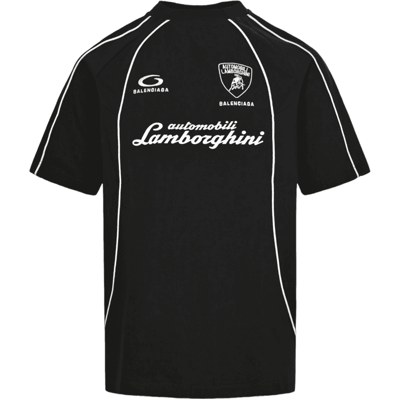 Balenciaga T-shirt Lamborghini Automobili Noir