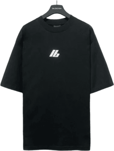 Balenciaga T-shirt Logo IB Noir