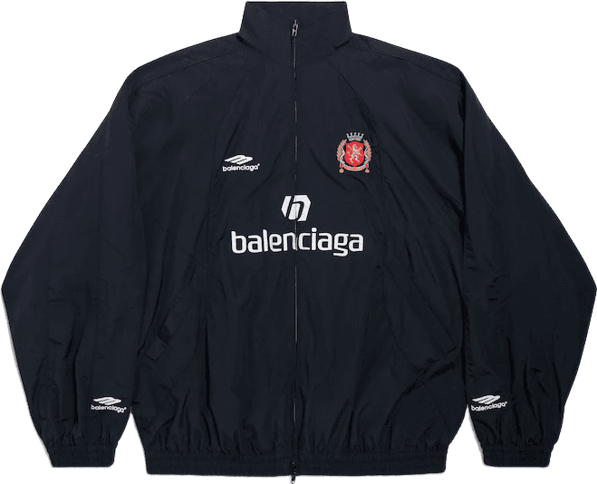 Balenciaga Veste de Survêtement Umbro Logo Balenciaga Noir