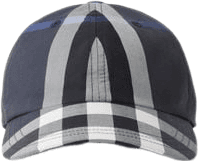 Casquette Burberry Check Canvas