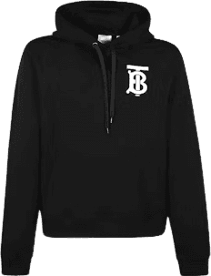 Burberry Hoodie TB Logo Noir