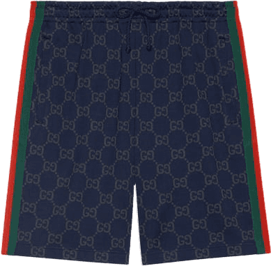 Burberry Short de Bain Monogram GG Bandes Web Tricolore