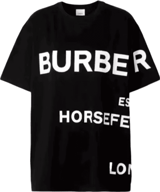 Burberry T-shirt Oversized Logo Horseferry London