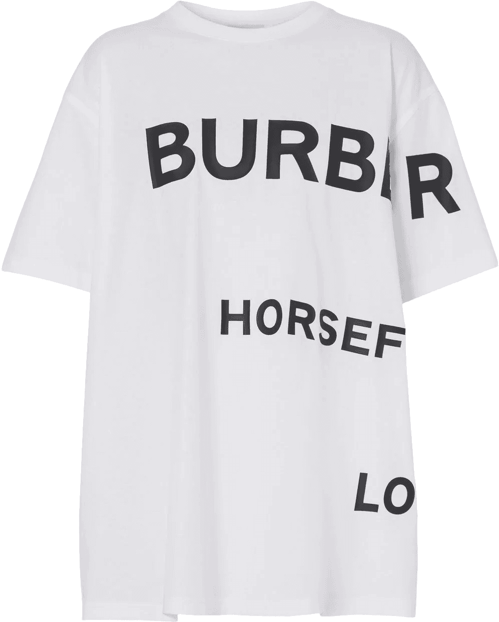 Burberry Horseferry T-shirt Oversize Blanc