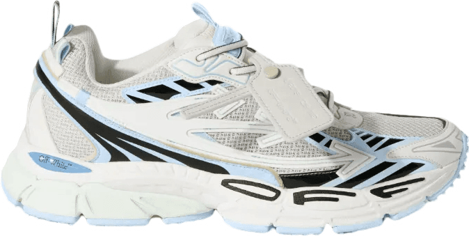 Sneaker Céline 530 Blanc et Bleu Ciel