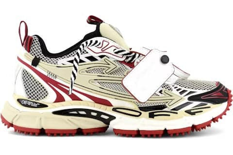 Céline Track Sneaker Cream Red Black