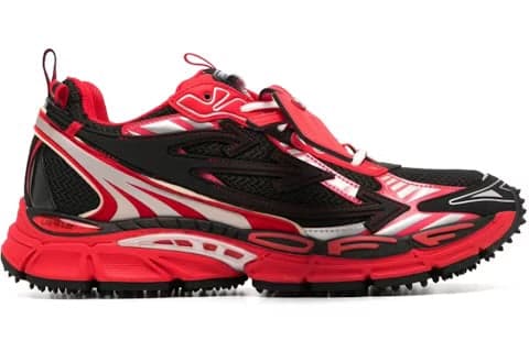 Baskets Céline Track Rouge et Noir