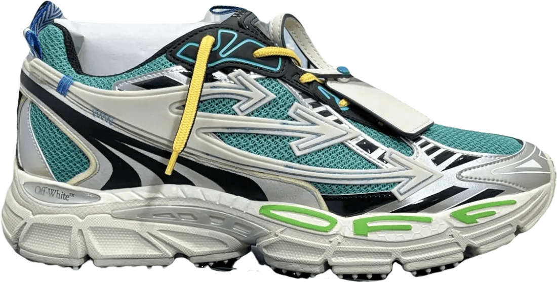 Céline Sneaker Runner Turquoise Blanc et Noir