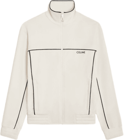 Veste de survêtement Céline avec bandes contrastantes