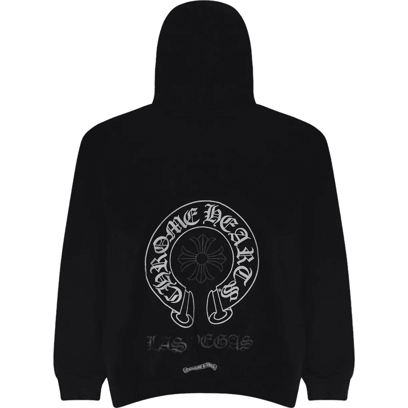 Hoodie Chrome Hearts Black Logo Graphic