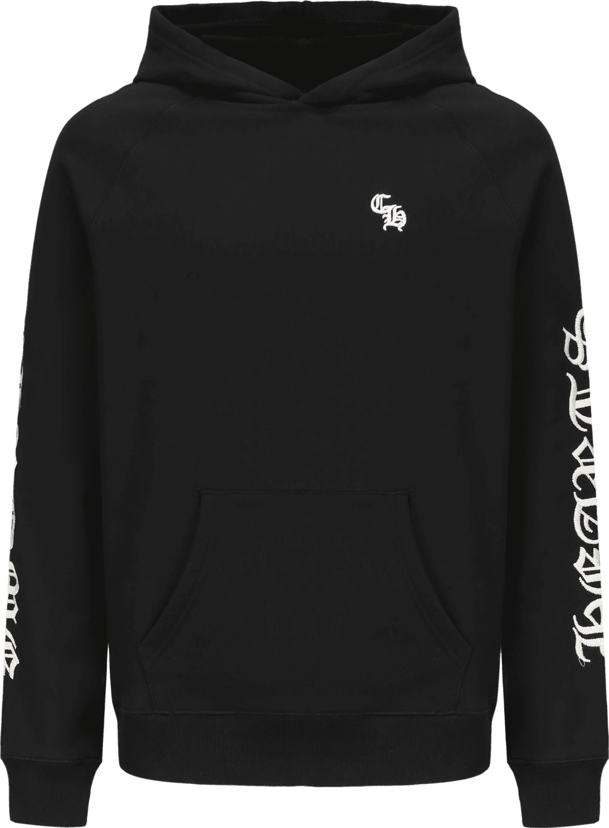 Sweat à capuche Trapstar Decoded Logo noir