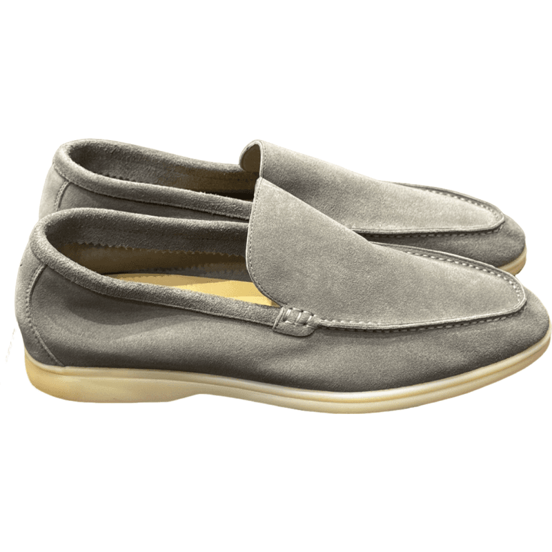 Mocassin Wallabee Clarks Suede Taupe et Crepe