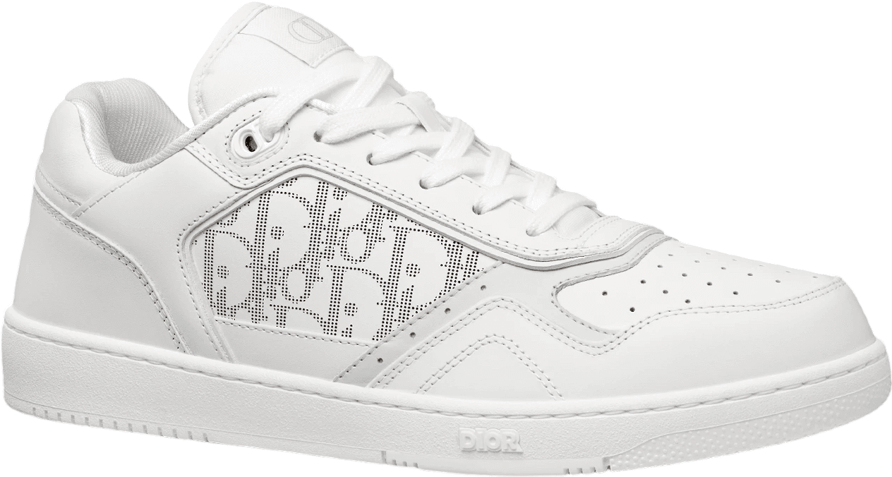 Dior B27 Sneaker Blanc Cuir Perforé