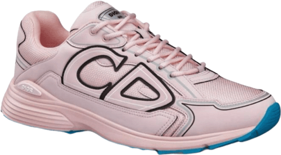 Sneaker Running Rose et Bleu - Design Sportif Contemporain