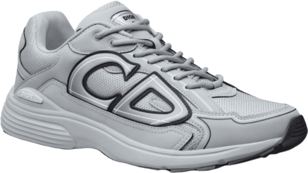Sneaker DPM Grise et Blanche Design Sportif Moderne