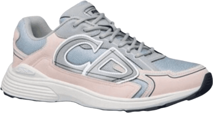 Baskets Dior 530 Colorblock Rose Bleu Gris