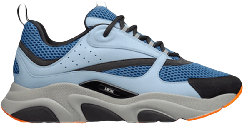 Baskets Dior 2002R Bleu Ciel et Noir