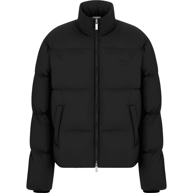Dior Puffer Jacket Black CD Logo