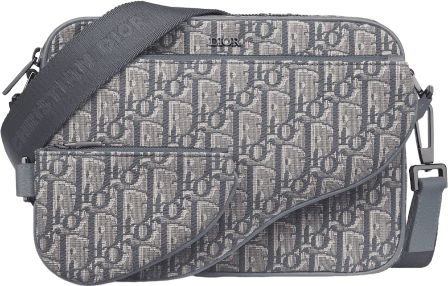 Sac Dior Oblique Messenger Bag Toile Monogramme