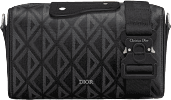 Dior Oblique Clutch Bag Noir
