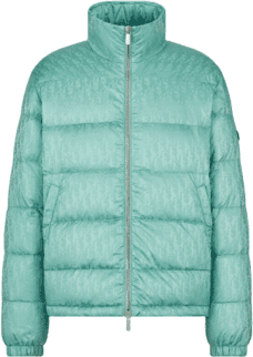 Doudoune Matelassée Vert Menthe Luxe