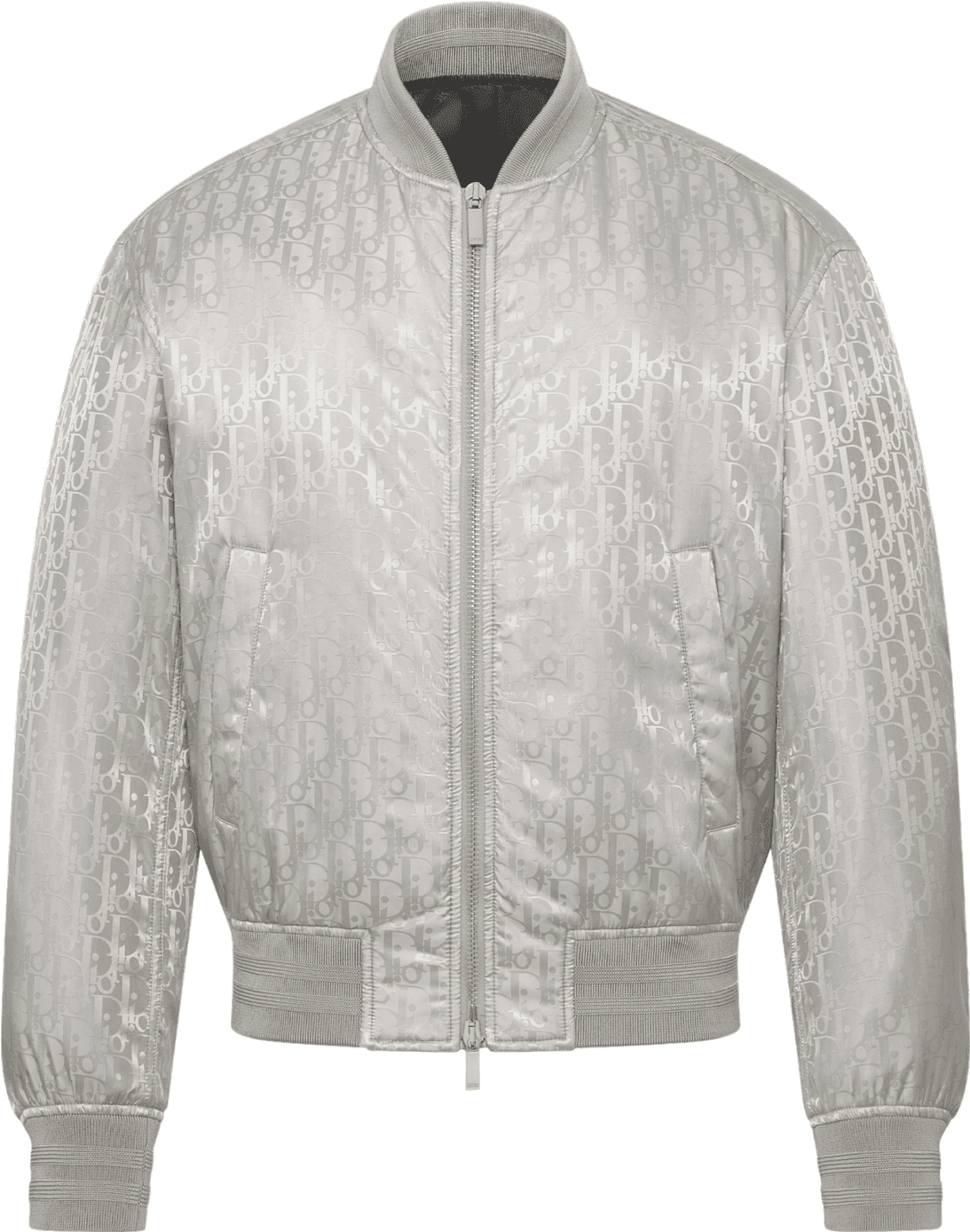 Bomber Dior Oblique Monogram Gris Clair