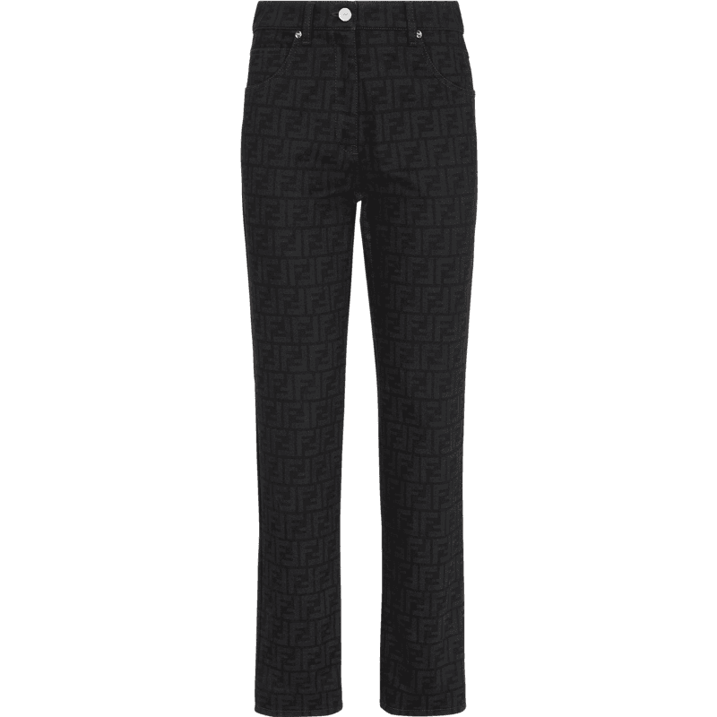 Pantalon Fendi FF Monogram Noir