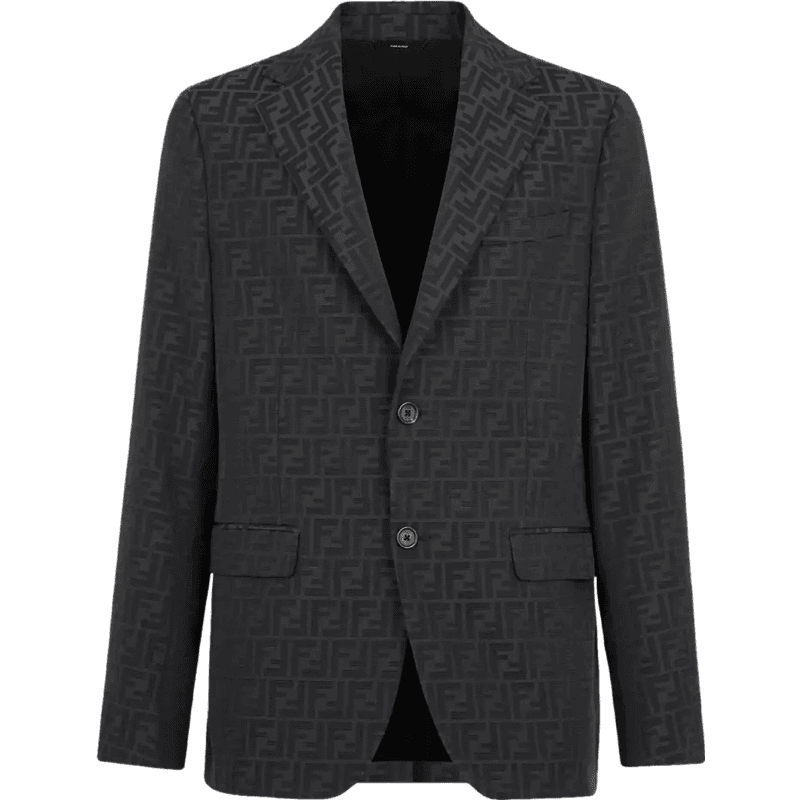 Blazer Fendi Monogram FF Noir