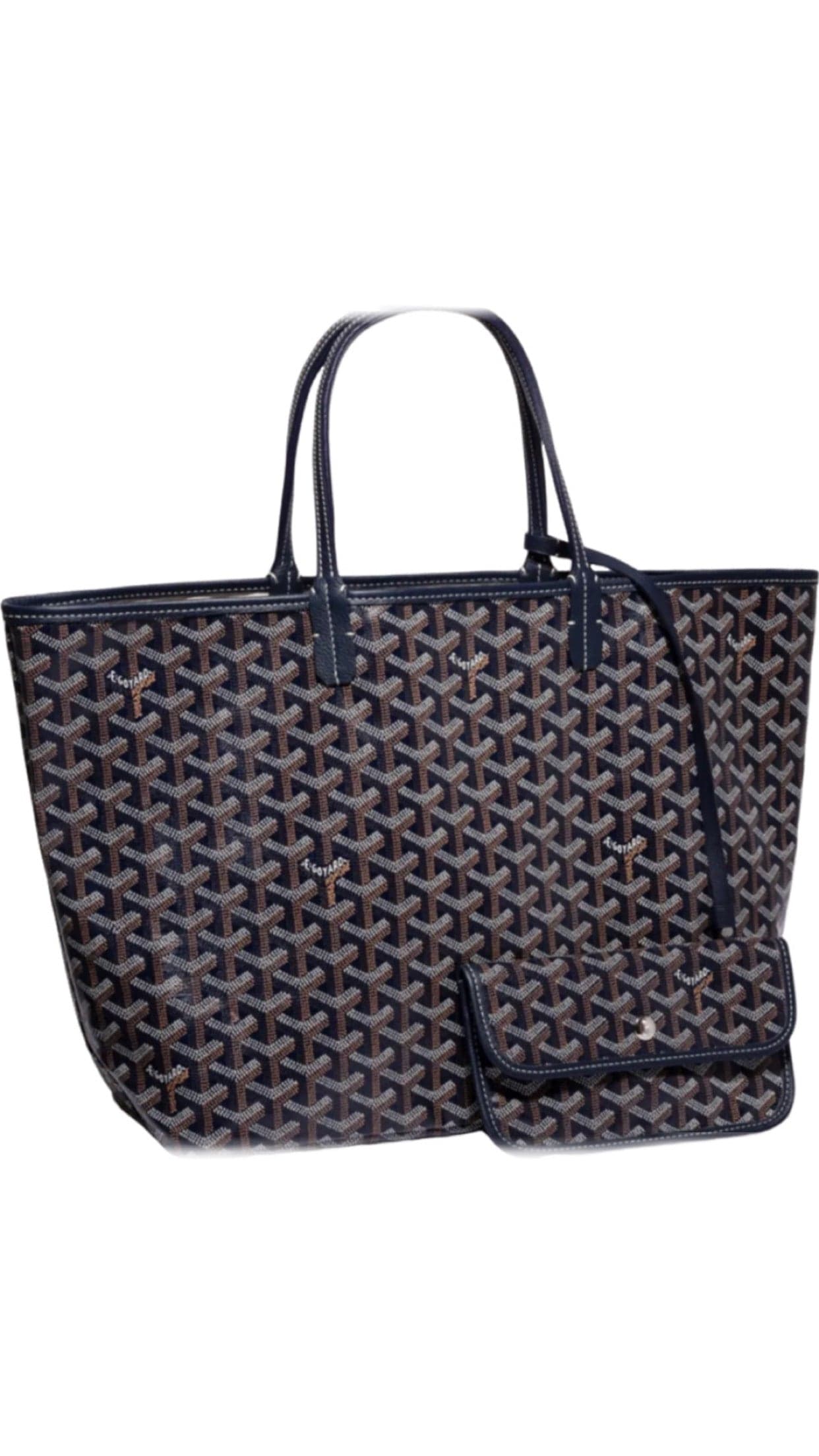 Sac Goyard St. Louis PM Tote Bag Toile Monogramme