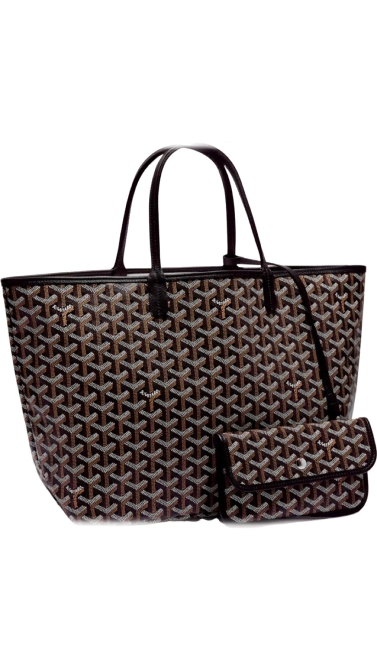 Sac Goyard St-Louis PM Tote Bicolore avec Pochette