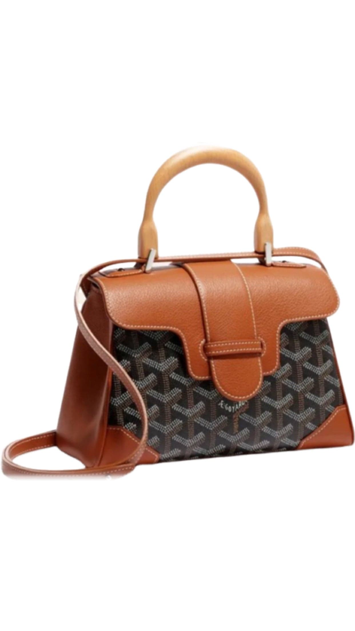 Sac à main Goyard Marquises PM Cuir et Toile