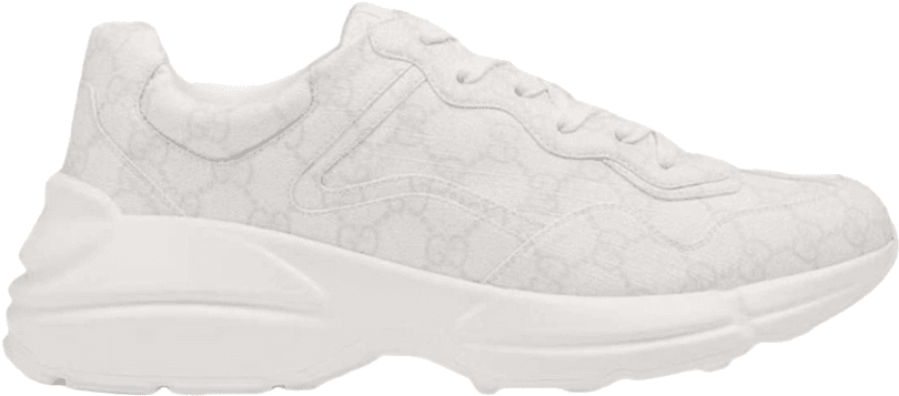 Baskets Blanc Cassé Quilté à Semelle Épaisse