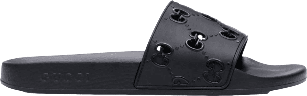 Gucci Slide Monogram GG Noir