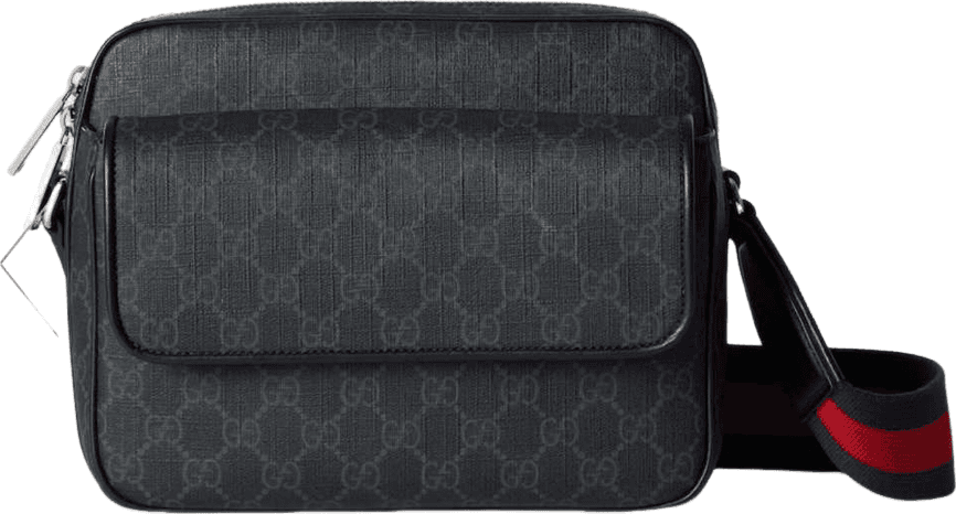 Sac Gucci Messenger GG Supreme Canvas Noir