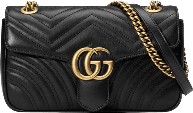 Sac Gucci GG Marmont Matelassé Noir