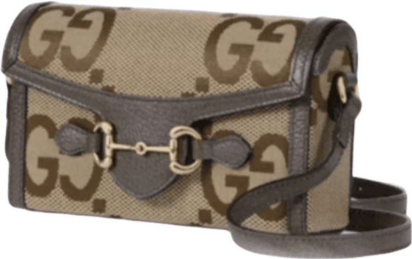 Sac Gucci Horsebit 1955 Medium GG Canvas